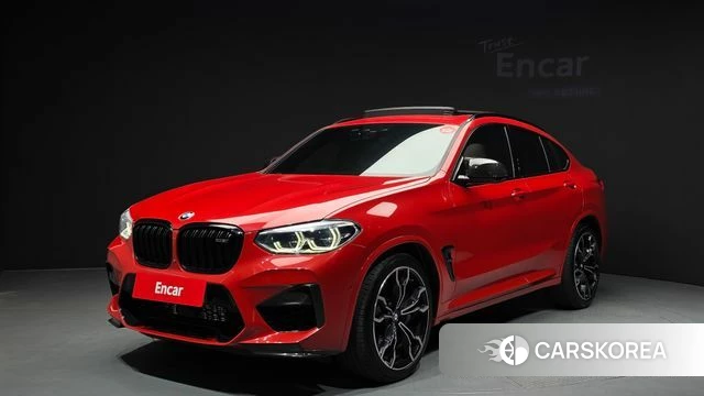 BMW X4M (G02) 2021 Красный из Кореи