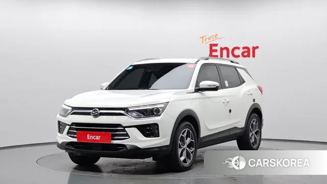 Ssangyong Beautiful Korando 2021 Белый из Кореи