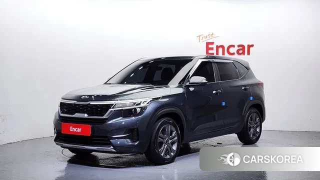 Kia Seltos 2020 Серый из Кореи