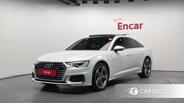 Audi A6 (C8) 2021 Белый из Кореи