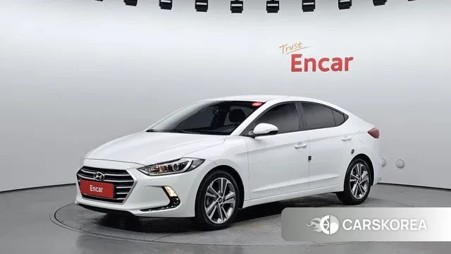 Hyundai Avante AD 2018 Белый из Кореи