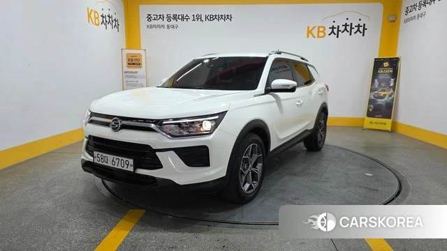 Ssangyong Beautiful Korando 2019 Белый из Кореи
