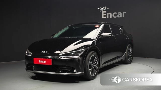 Kia EV6 2023 Черный из Кореи