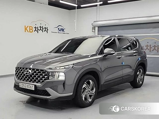 Hyundai The New Santa Fe 2022 Серебристо-серый из Кореи