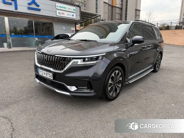 Kia Carnival 4th generation 2021 Серый из Кореи