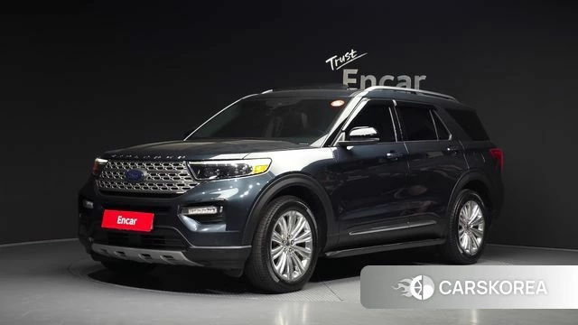 Ford Explorer 6th Generation 2023 Синий из Кореи
