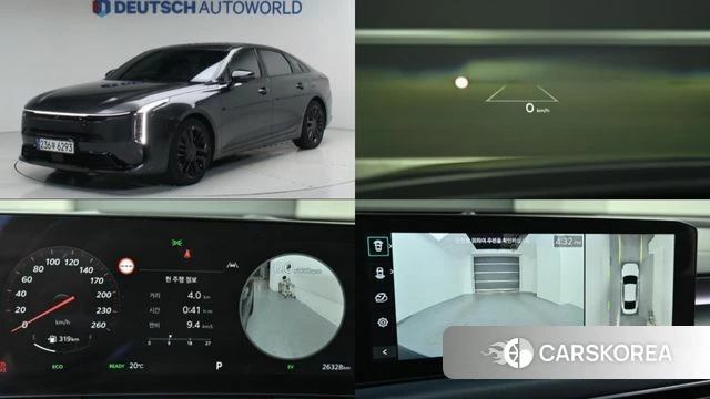 Kia The New K8 Hybrid 2024 Серый из Кореи