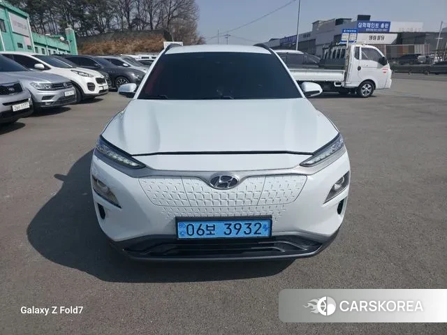 Hyundai Kona Electric 2019 Белый из Кореи