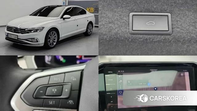 Volkswagen Passat GT (B8) 2021 Белый из Кореи