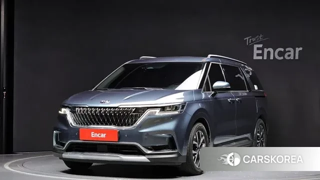 Kia Carnival 4th generation 2021 Цвет галактики из Кореи