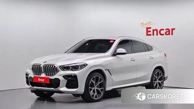 BMW X6 (G06) 2022 Белый из Кореи
