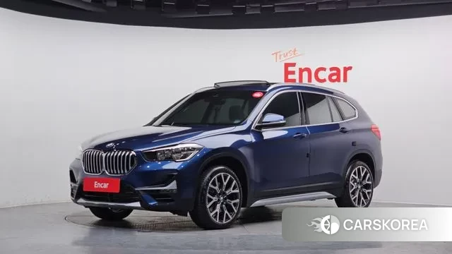 BMW X1 (F48) 2022 Синий из Кореи