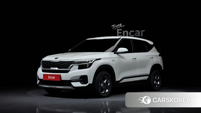Kia Seltos 2021 Белый из Кореи