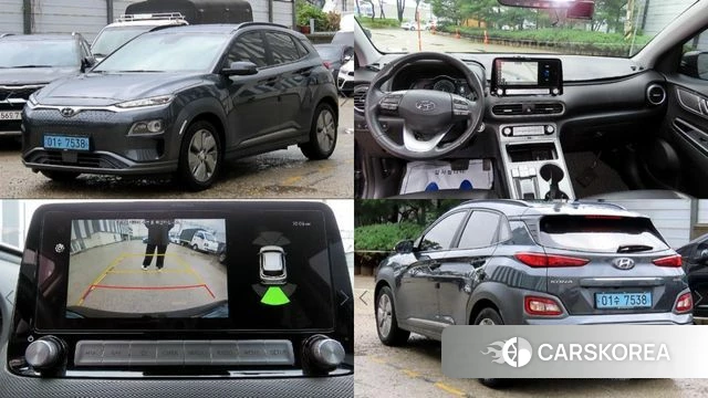 Hyundai Kona Electric 2020 Серый из Кореи