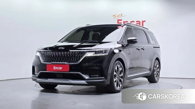 Kia Carnival 4th generation 2021 Черный из Кореи