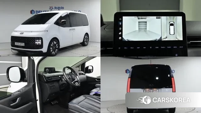 Hyundai Staria 2021 Белый из Кореи