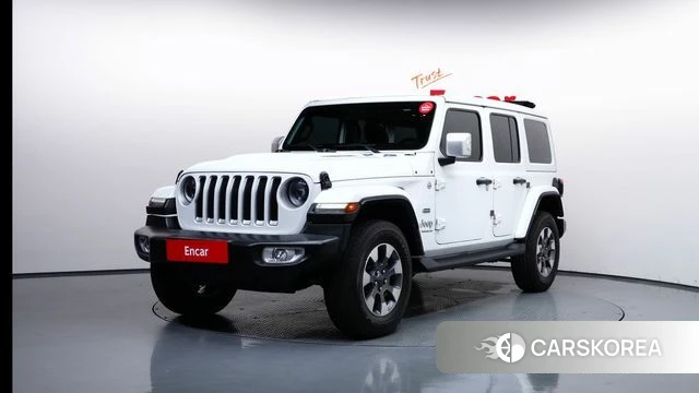 Jeep Wrangler (JL) 2023 Белый из Кореи