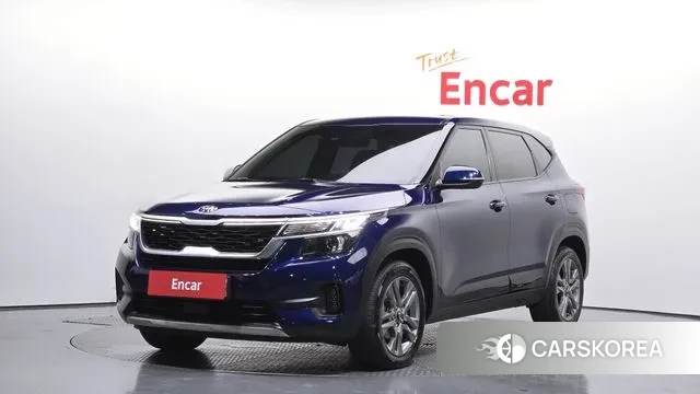 Kia Seltos 2020 Синий из Кореи