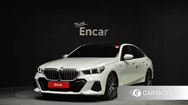 BMW i5 (G60) 2023 Белый из Кореи