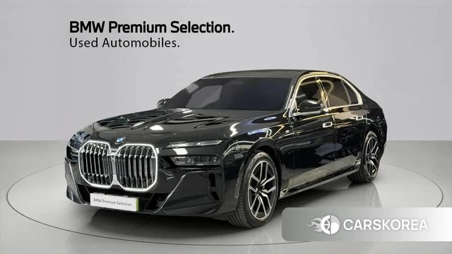BMW 7 Series (G70) 2024 Черный из Кореи