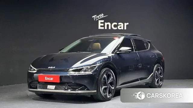 Kia EV6 2021 Синий из Кореи