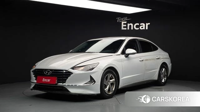 Hyundai Sonata (DN8) 2019 Белый из Кореи