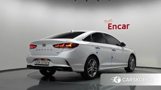 Hyundai Sonata New Rise 2018 Белый из Кореи