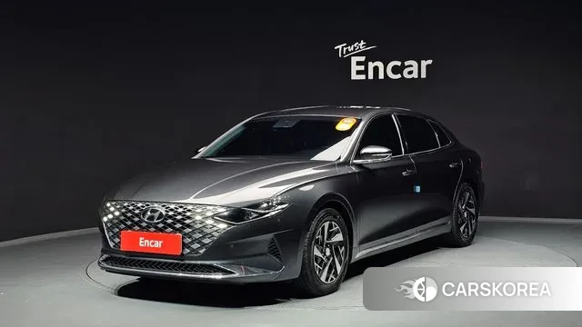 Hyundai The New Grandeur IG Hybrid 2021 Серый из Кореи