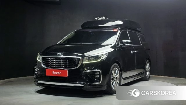 Kia The New Carnival 2019 Черный из Кореи