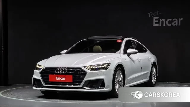 Audi A7 (4K) 2020 Белый из Кореи