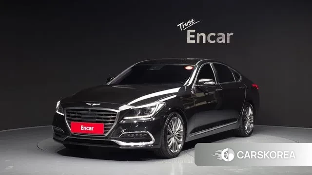 Genesis G80 2018 Черный из Кореи