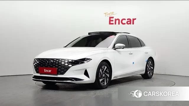 Hyundai The New Grandeur IG Hybrid 2022 Белый из Кореи
