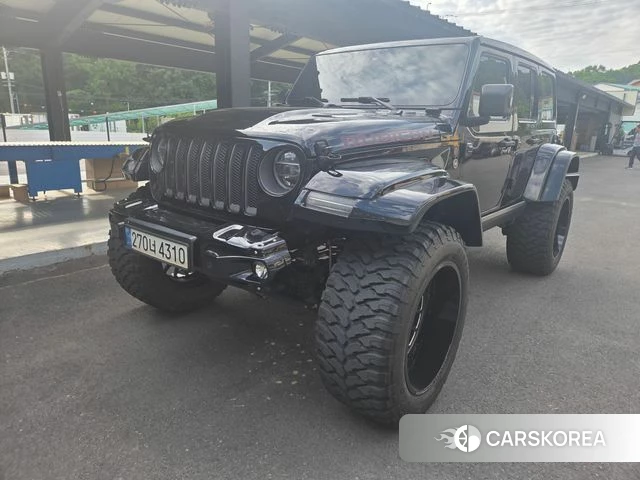Jeep Wrangler (JL) 2021 Черный из Кореи
