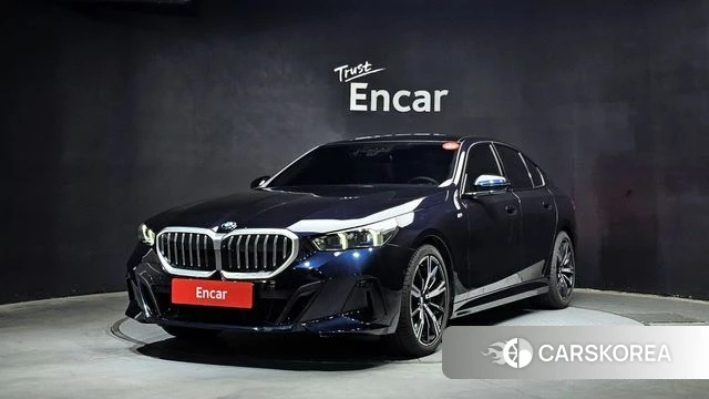 BMW 5 Series (G60) 2025 Черный из Кореи
