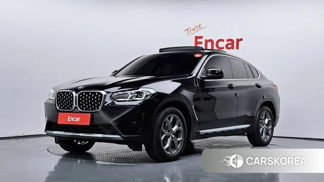 BMW X4 (G02) 2022 Черный из Кореи