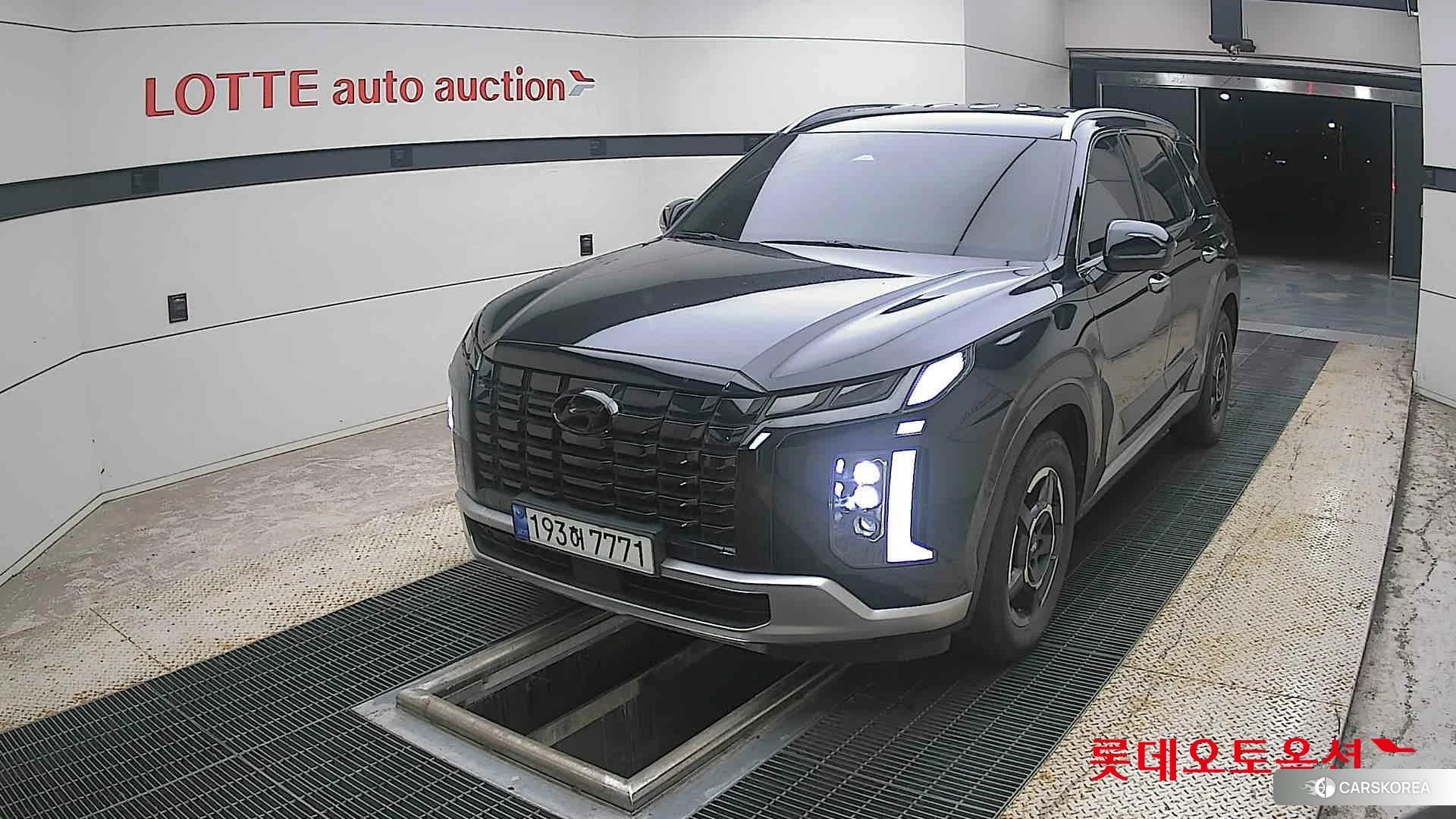 Hyundai Palisade 2023 Abyss Black Pearl из Кореи