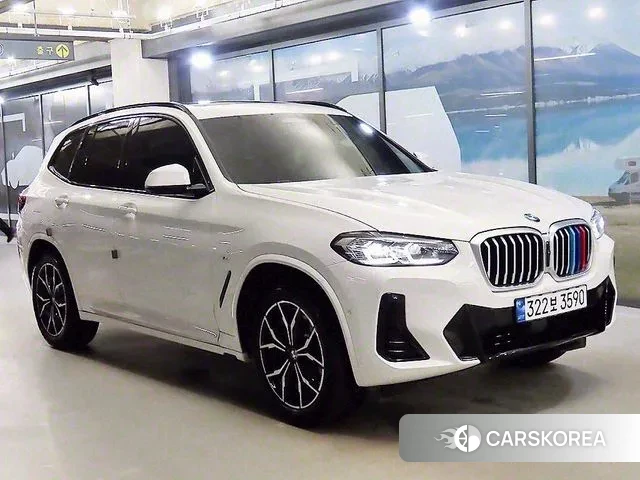 BMW X3 (G01) 2023 Белый из Кореи
