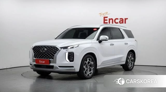Hyundai Palisade 2021 Белый из Кореи