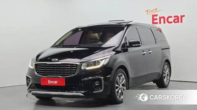 Kia The New Carnival 2018 Черный из Кореи