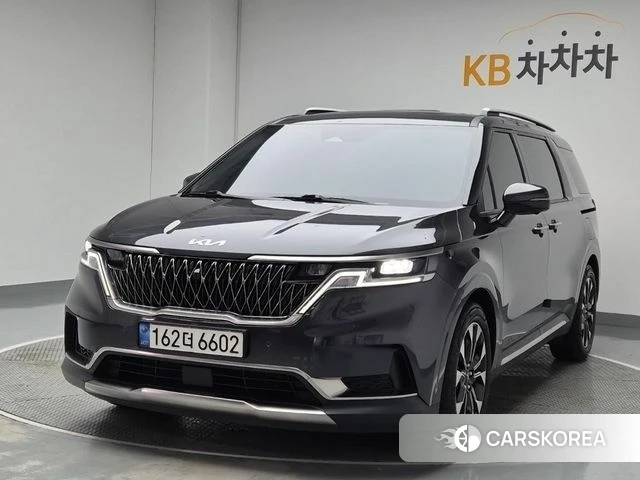 Kia Carnival 4th generation 2022 Серый из Кореи