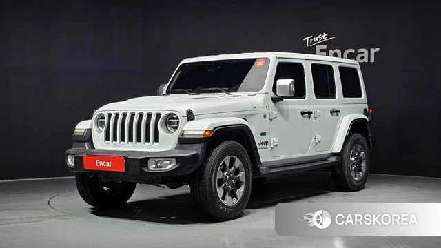 Jeep Wrangler (JL) 2021 Белый из Кореи