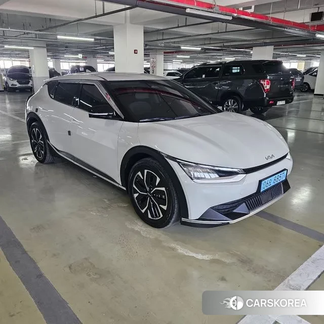 Kia EV6 2021 Жемчужный цвет из Кореи