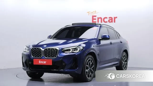 BMW X4 (G02) 2022 Синий из Кореи