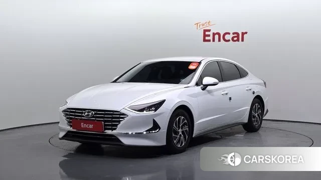 Hyundai Sonata Hybrid (DN8) 2021 Белый из Кореи