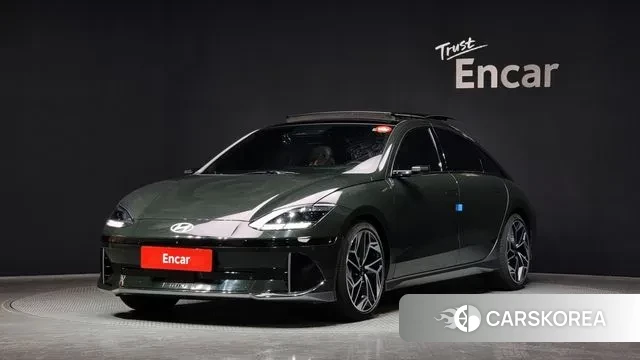 Hyundai Ionic 6 2022 Синий нефрит из Кореи