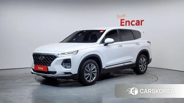 Hyundai Santa Fe TM 2020 Белый из Кореи