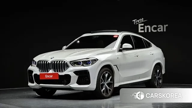 BMW X6 (G06) 2022 Белый из Кореи