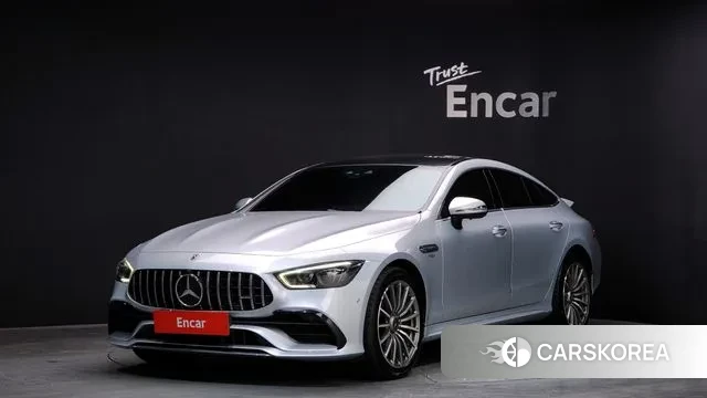 Mercedes-Benz AMG GT 2019 Серебристо-серый из Кореи