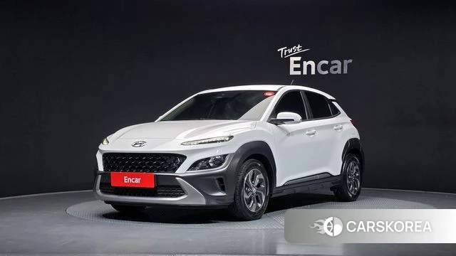 Hyundai The New Kona Hybrid 2022 Белый из Кореи