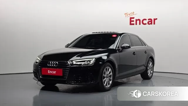 Audi A4 (B9) 2018 Черный из Кореи
